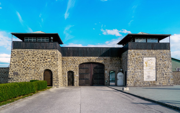 Mauthausen, obóz koncentracyjny, wejście główne