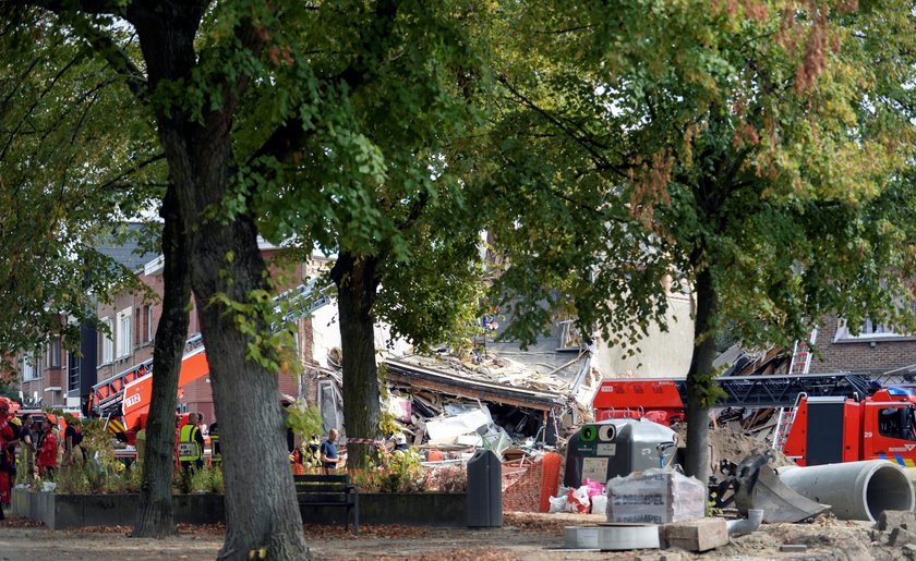 Eksplozja w Belgii. Runęły trzy budynki. Pod gruzami mogą być ludzie!