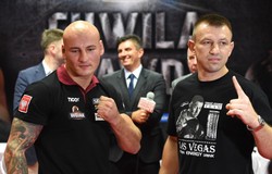 Ostra wymiana zdań między Adamkiem i Szpilką na konferencji prasowej. ZDJĘCIA