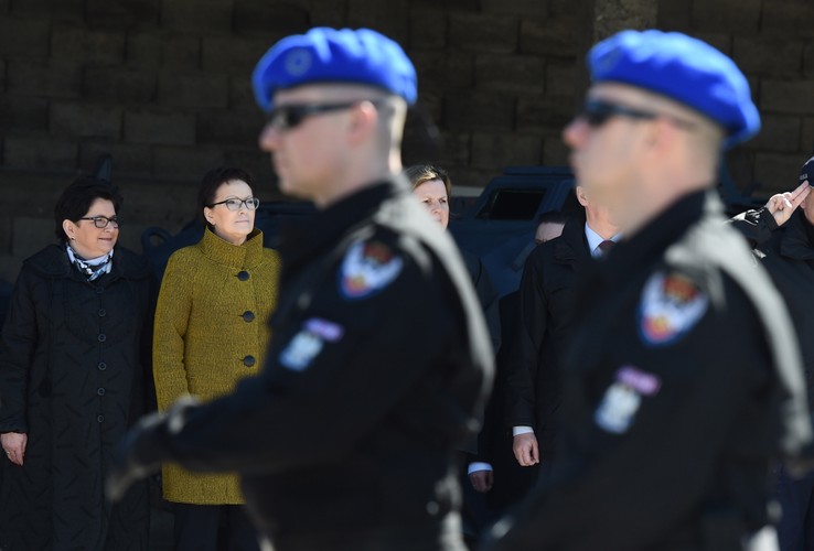 Premier Ewa Kopacz w Kosowie