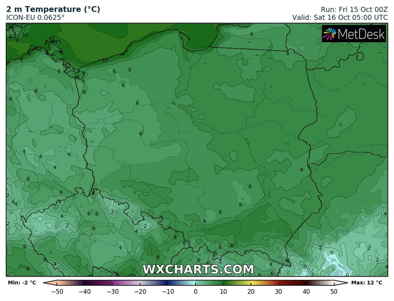 Nad ranem temperatura będzie stosunkowo wysoka