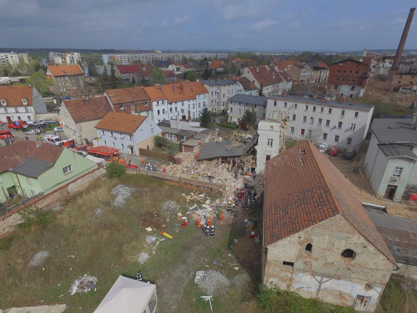 Świebodzice. Zawaliła się kamienica