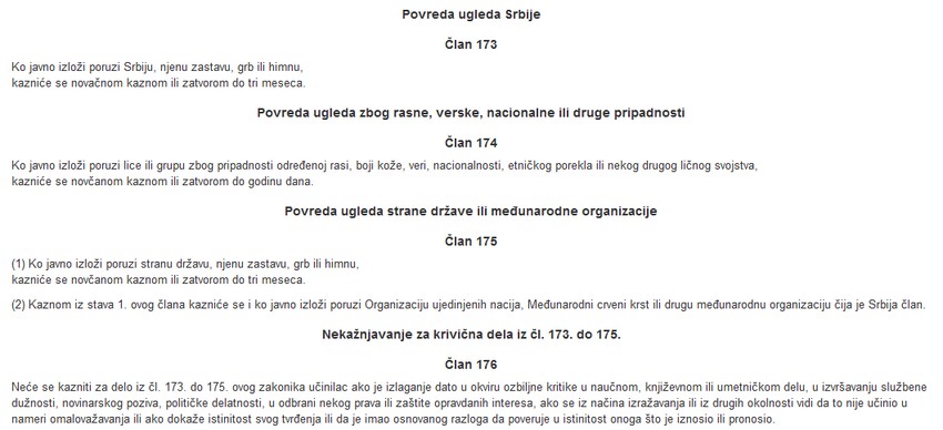 Krivični zakonik Republike Srbije