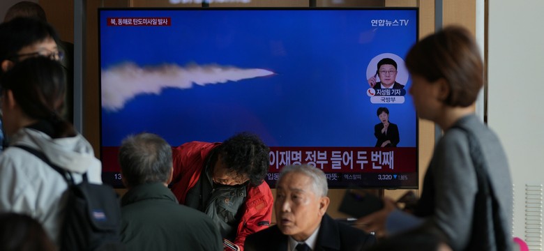 Korea Północna wystrzeliła pocisk w kierunku Morza Japońskiego