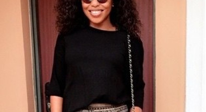 Rita Dominic scores a sporty chic look