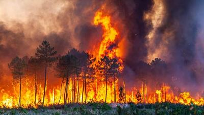 Incendie en Gironde