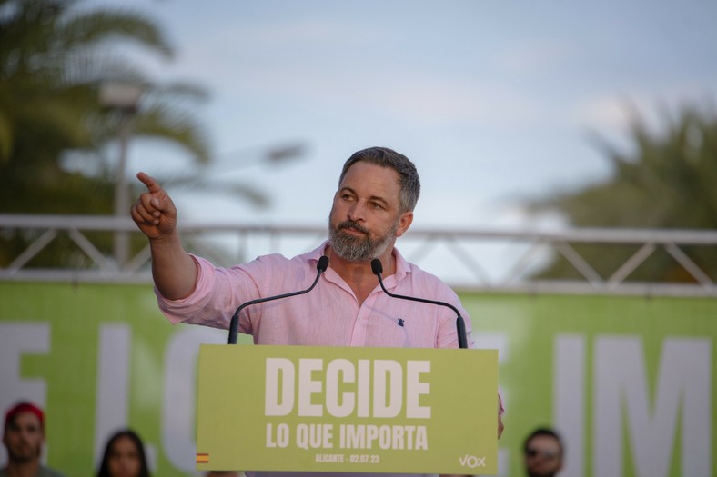 Santiago Abascal, lider partii Vox