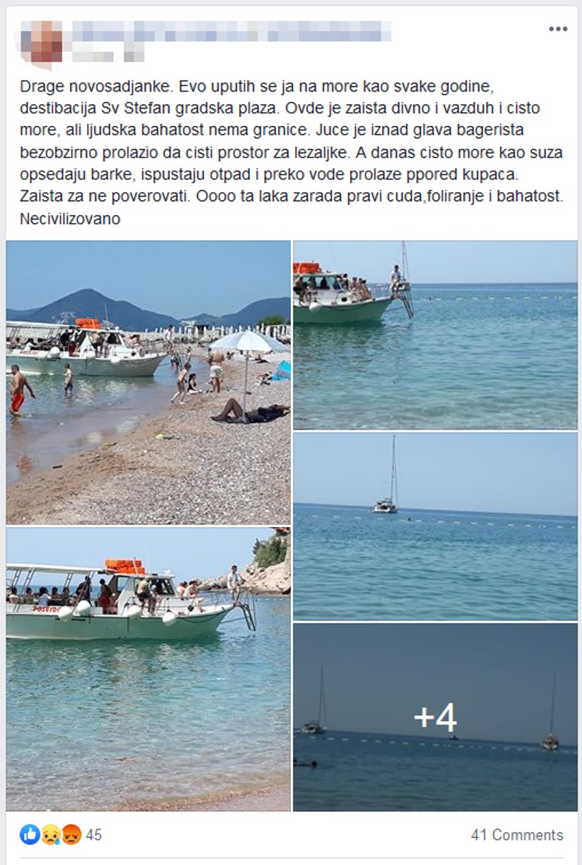 Iskustvo sa Svetog Stefana