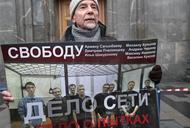 Lev Ponomariow w proteście przeciwko wyrokowi w sprawie Sieci