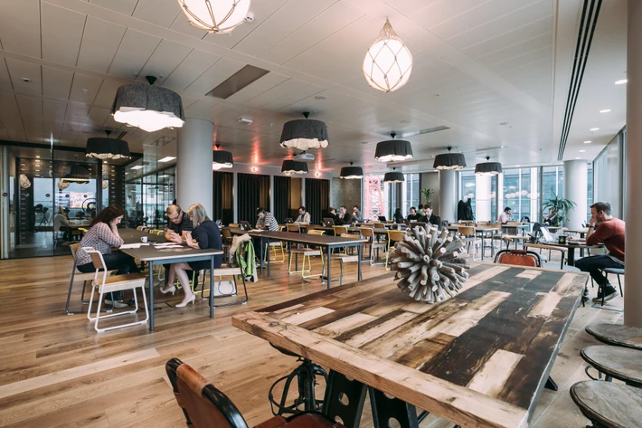 Londyn - WeWork South Bank Lounge