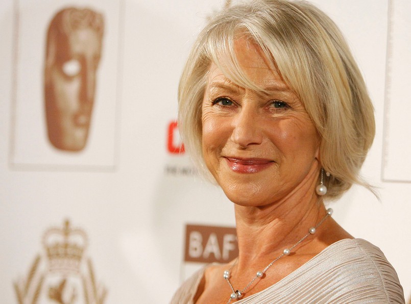 Aktorka Helen Mirren nie wstydzi się siwych włosów