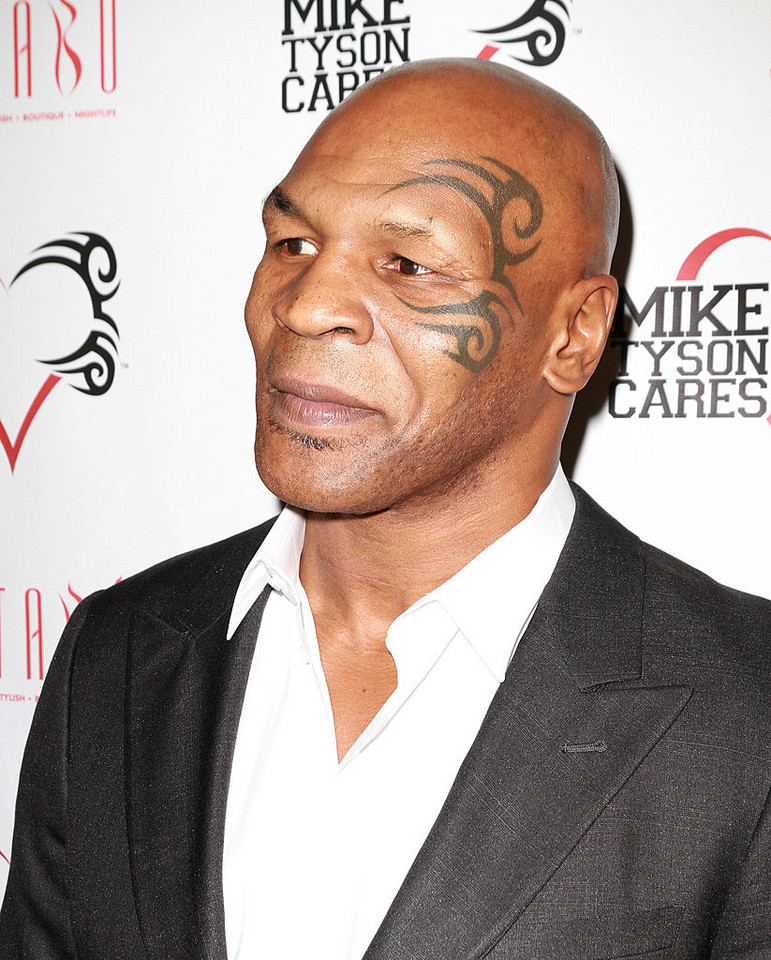 Mike Tyson w 2012 roku