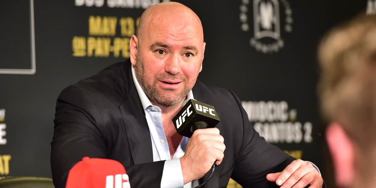 Sieć obiegło wideo szefa UFC uderzającego żonę. Teraz Dana White się tłumaczy.