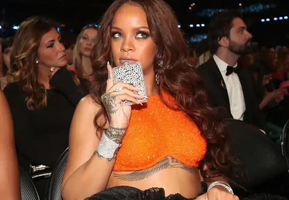 Nikt nie bawił się na Grammy lepiej, niż robiła to Rihanna