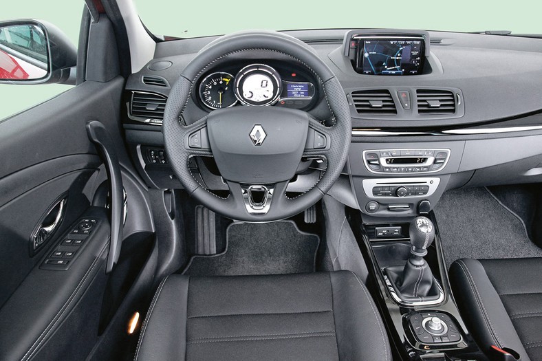 Renault Megane - kokpit