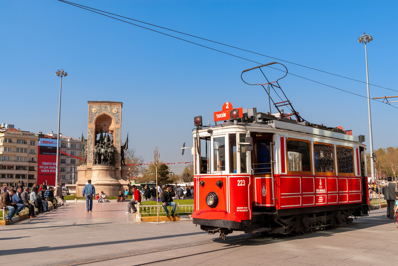 Plac Taksim w Stambule