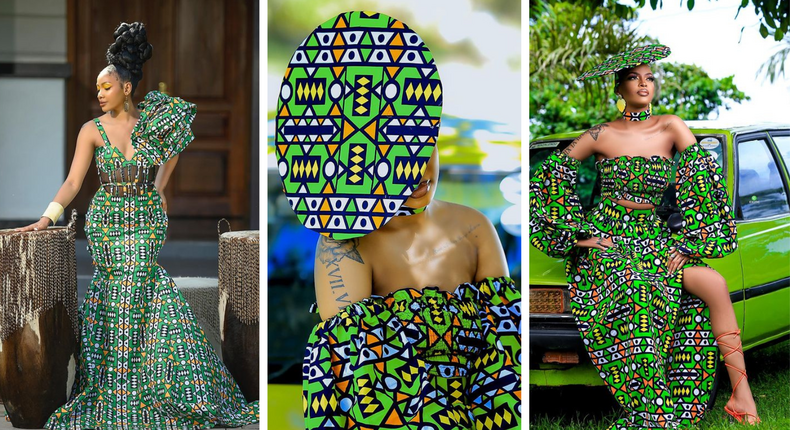 Why Nina Roz and Pia Pounds chose African print for their videos/Instagram