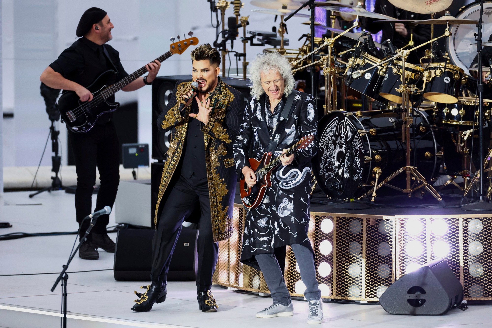 Brian May a Adam Lambert