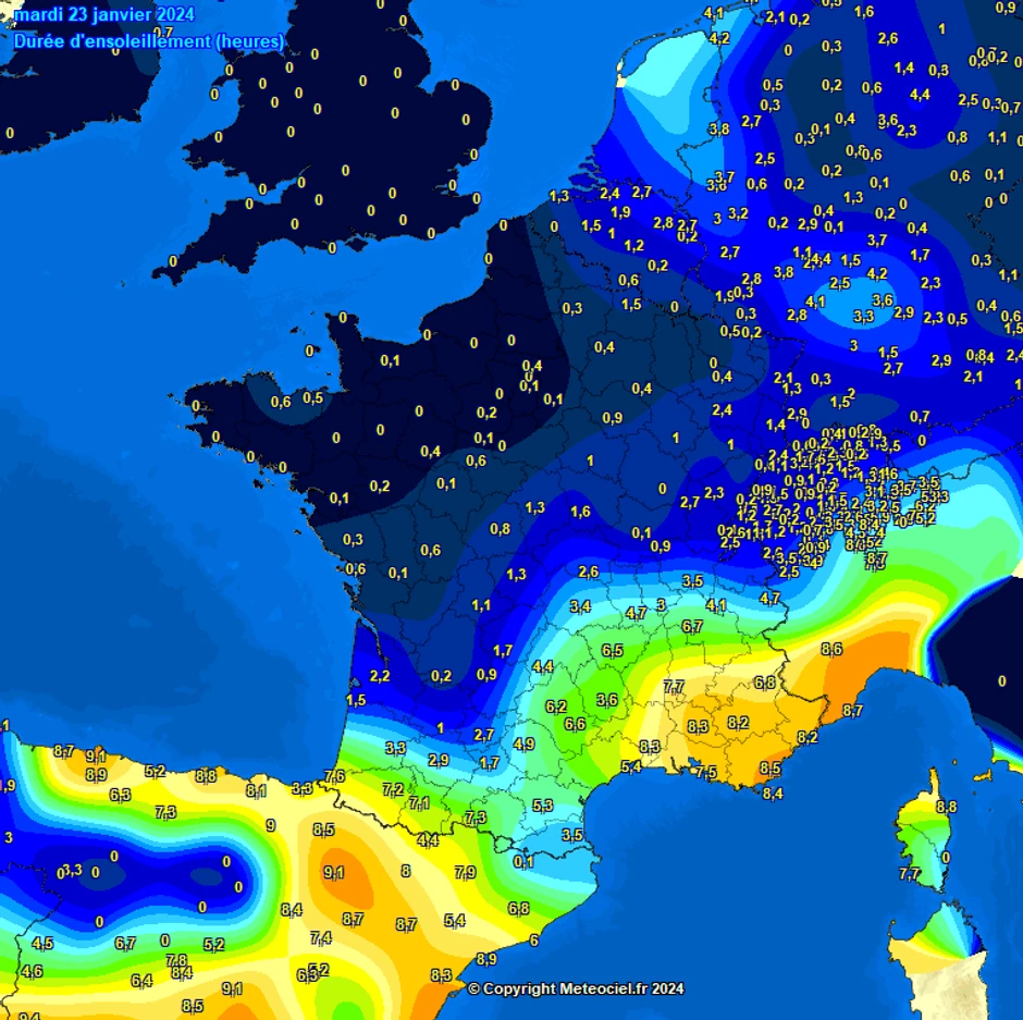 Sunčani talas na jugu i zapadu Evrope