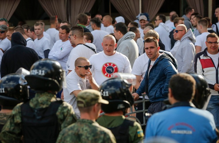 Ukraińcy w Kijowie polowali na polskich kibiców