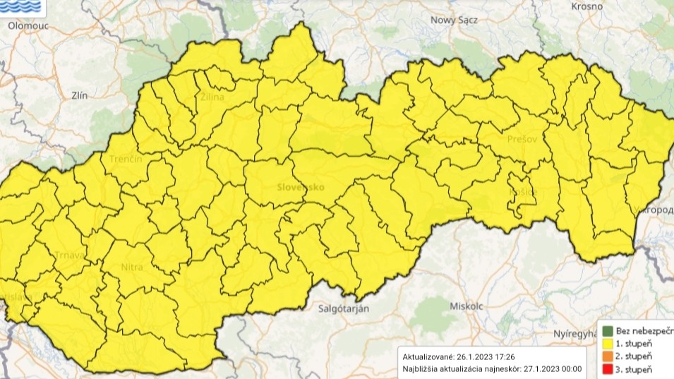 Aj v piatok sa na celom území krajiny môže tvoriť hmla. (ilustračné foto). 