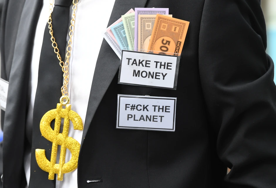 Protesti ispred kompanija za proizvodnju uglja u aprilu u Brizbejnu