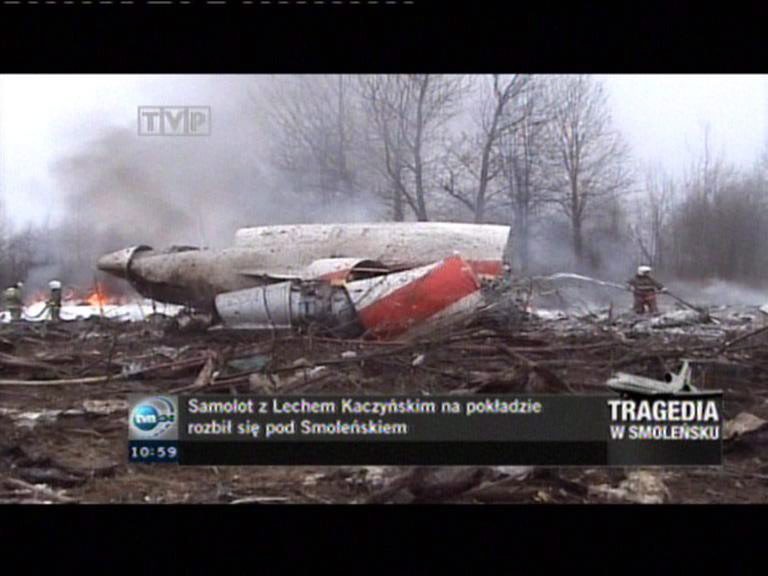 RUSSIA POLISH GOVERNAMENT PLANE CRASH