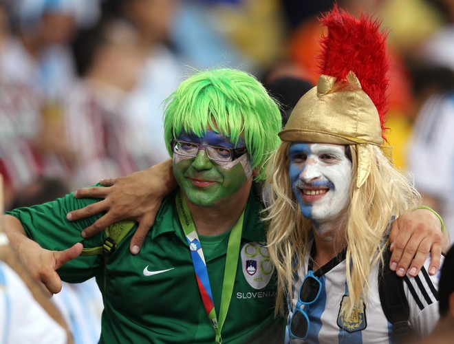 Tak się kibicuje na mundialu w Brazylii