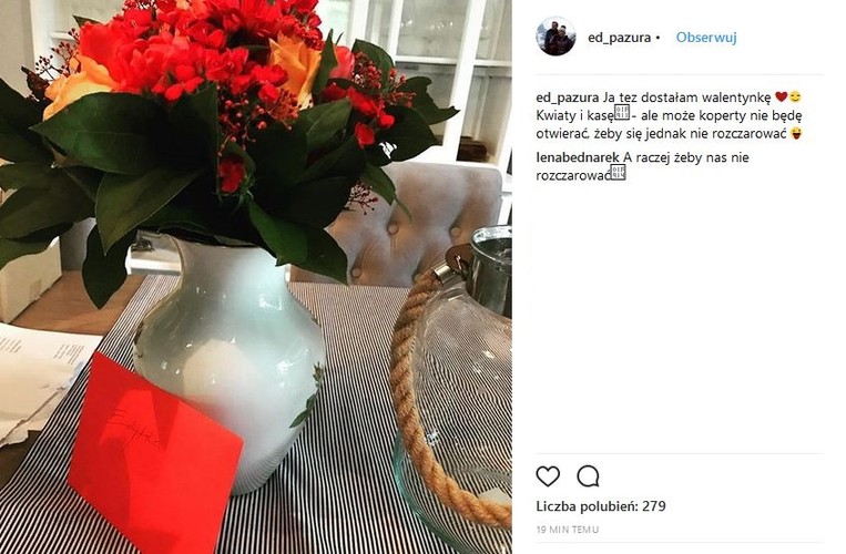 Walentynka Edyty Pazury