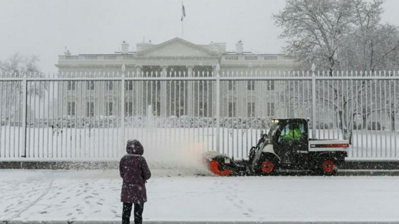 USA. Burza śnieżna sparaliżowała Waszyngton