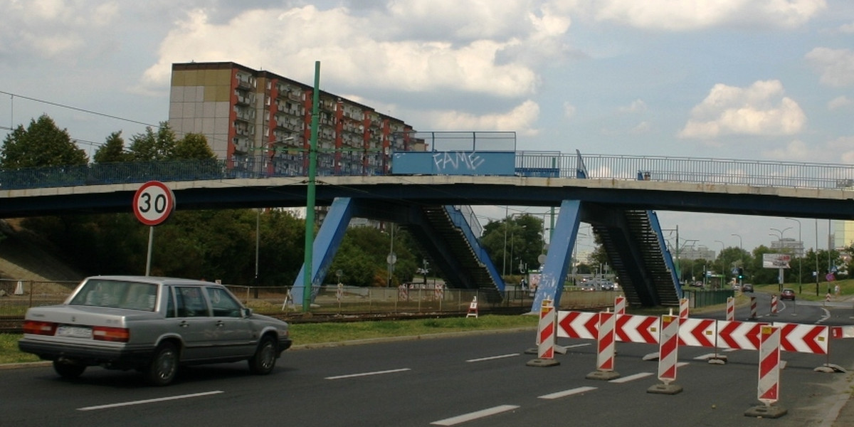 Wyremontują kładkę na Ratajach w2 Poznaniu.