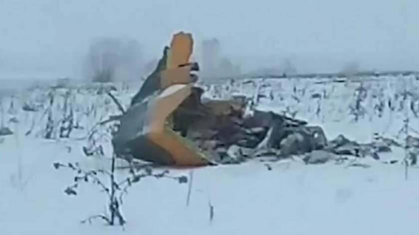 Katastrofa samolotu w Rosji. Na pokładzie 71 osób