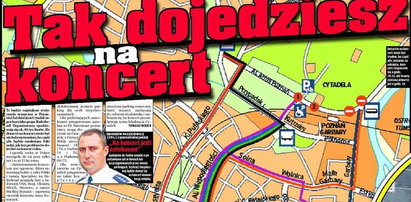 Zobacz, jak dojechać na koncert