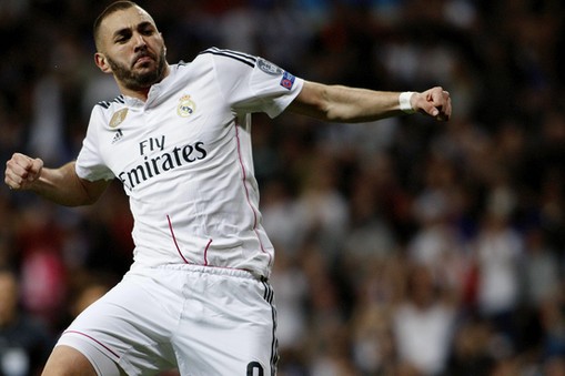 Karim Benzema UEFA Champions League 2014/15: Real Madrid vs Schalke