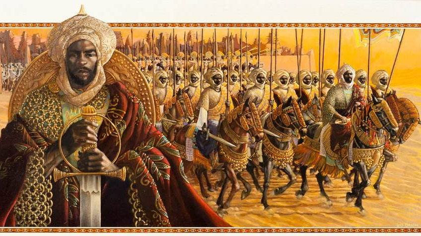 Władca Mali Mansa Musa uważany jest za najbogatszego człowieka w dziejach świata