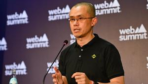 Binance CEO, Changpeng Zhao [Ben McShane/Sportsfile for Web Summit via Getty Images]