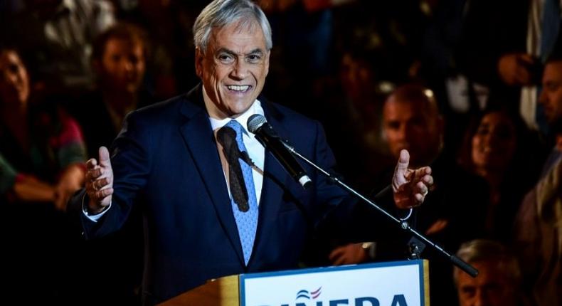 Former Chilean president Sebastian Pinera announces he is going to stand for office again after being in power 2010-2014