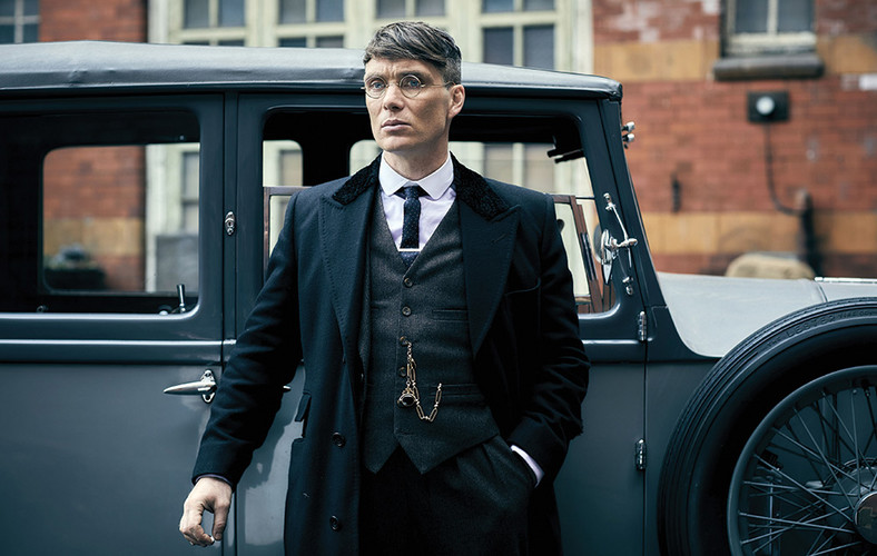 Cillian Murphy w serialu "Peaky Blinders"