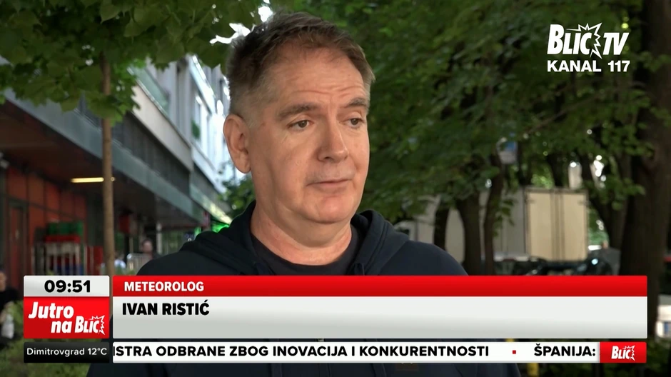 Meteorolog Ivan Ristić