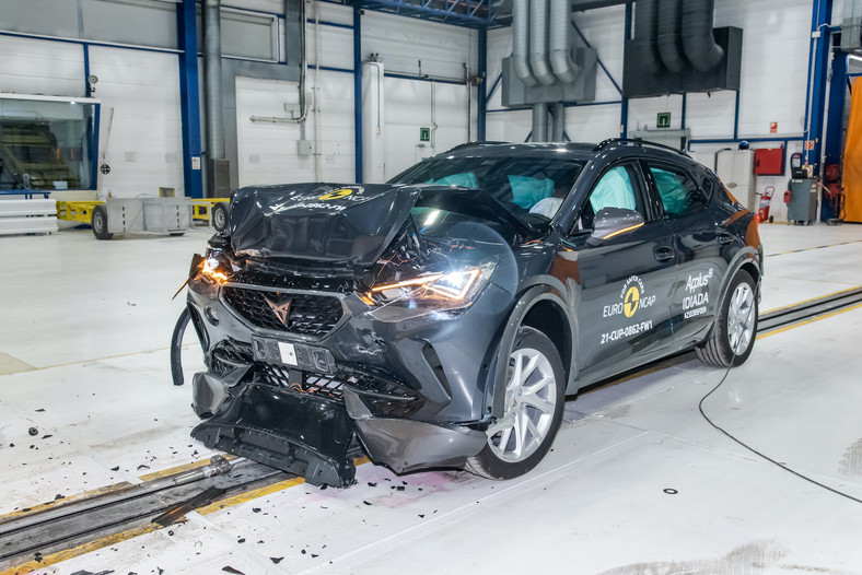 Cupra Formentor – crashtest Euro NCAP