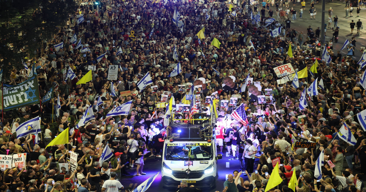 Tel-Awiw-tysi-ce-protestuje-przeciw-planom-zaj-cia-Gazy