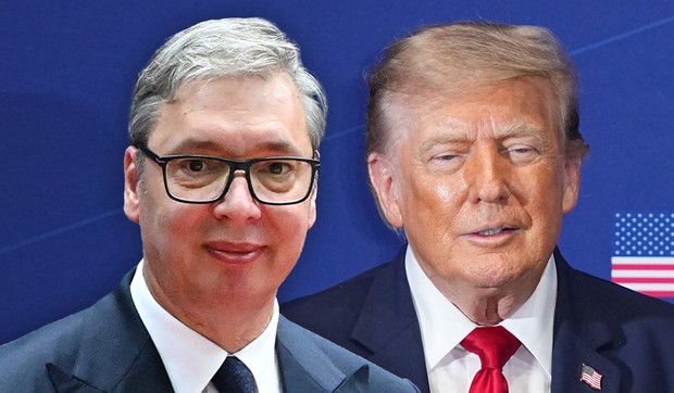  Aleksandar Vučić  Donald Tramp 