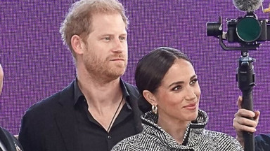 Meghan i Harry pokazali się publicznie. Wszyscy patrzyli na minę księcia