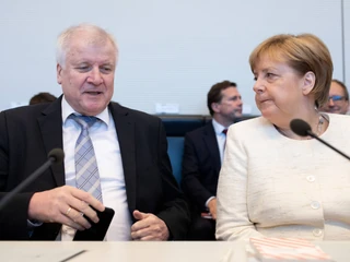 Angela Merkel i Horst Seehofer