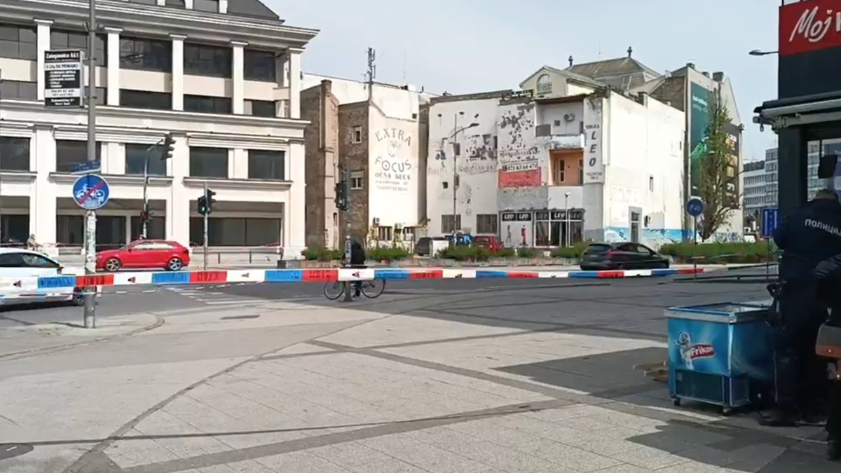 Pala skela u Novom Sadu