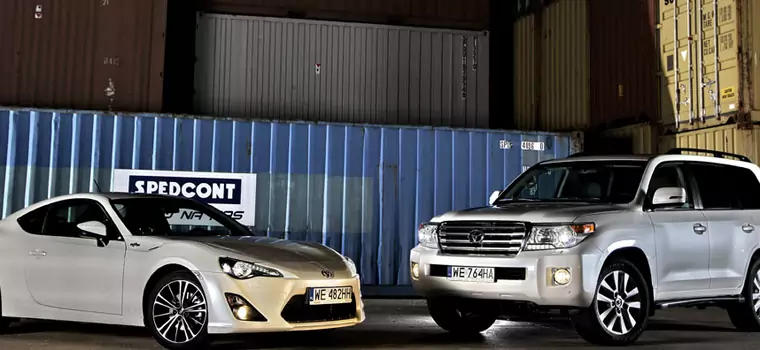 Garaż marzeń: Toyota GT86 i Land Cruiser V8
