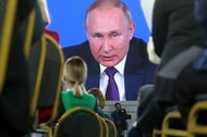 Władimir Putin na 17 corocznej konferencji prasowej