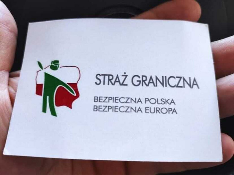 Ulotka Straży Granicznej