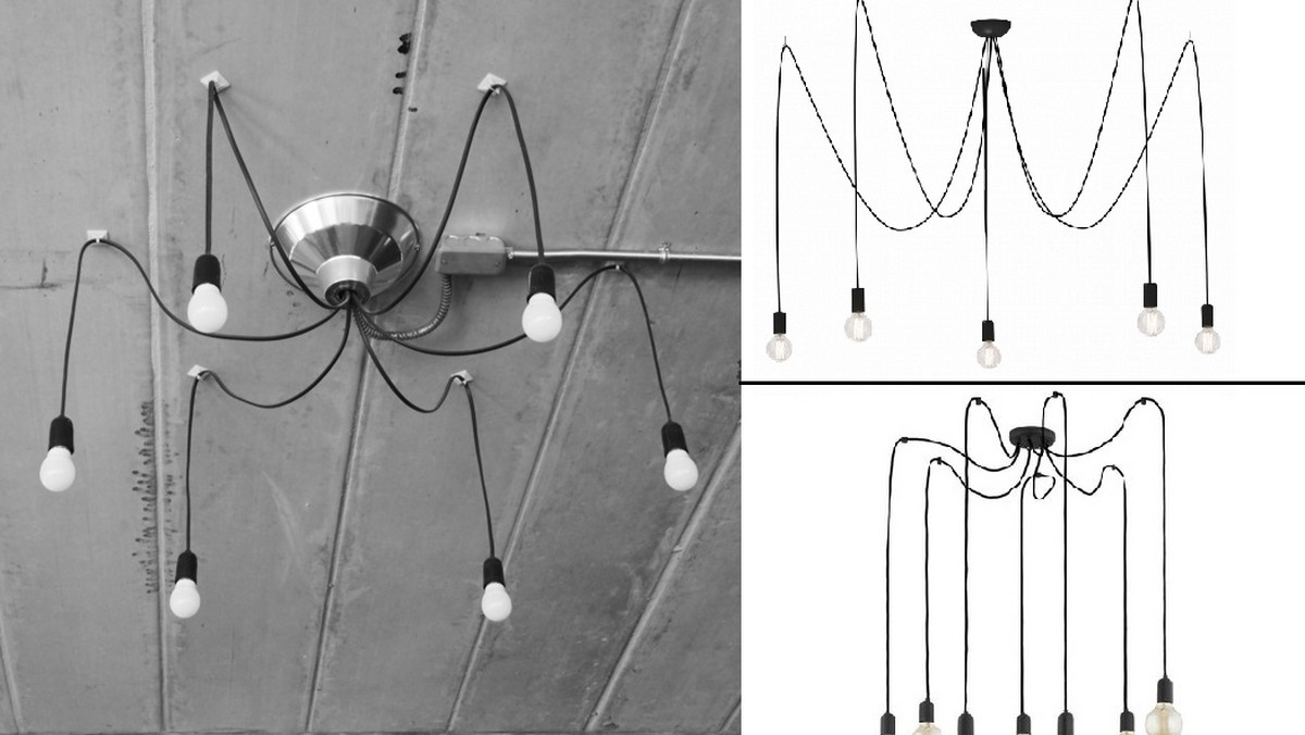 Lampa pająk: aranżacje, inspiracje, porady