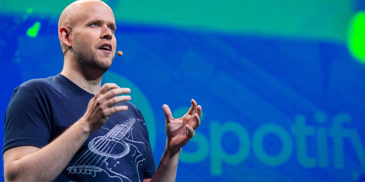 Spotify CEO Daniel Ek.